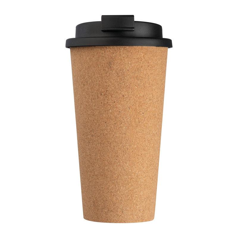 Cană termos cu înveliș din plută Beige