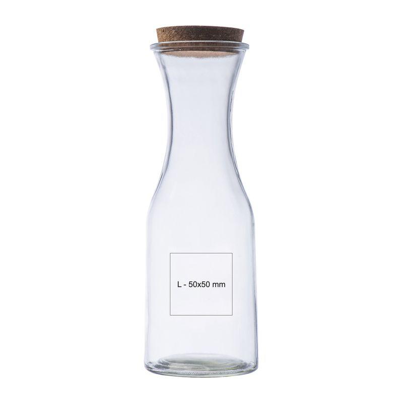 Carafă cu dop, 1 litru Mixt
