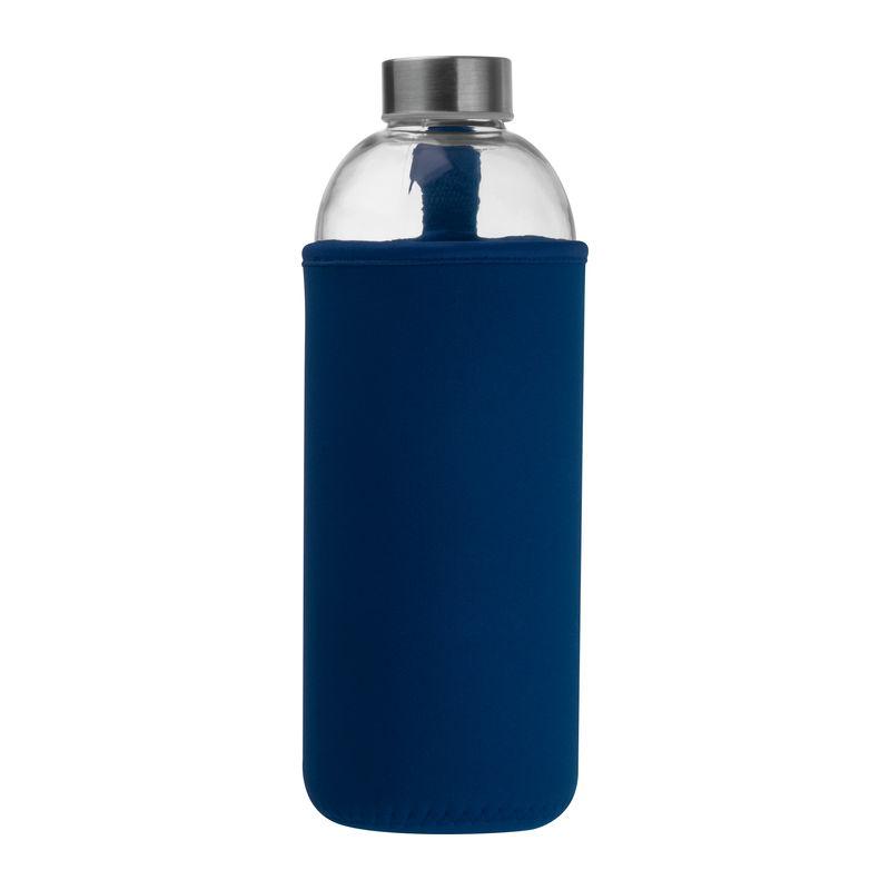 Sticlă de 1 l cu husă neopren Albastru Inchis