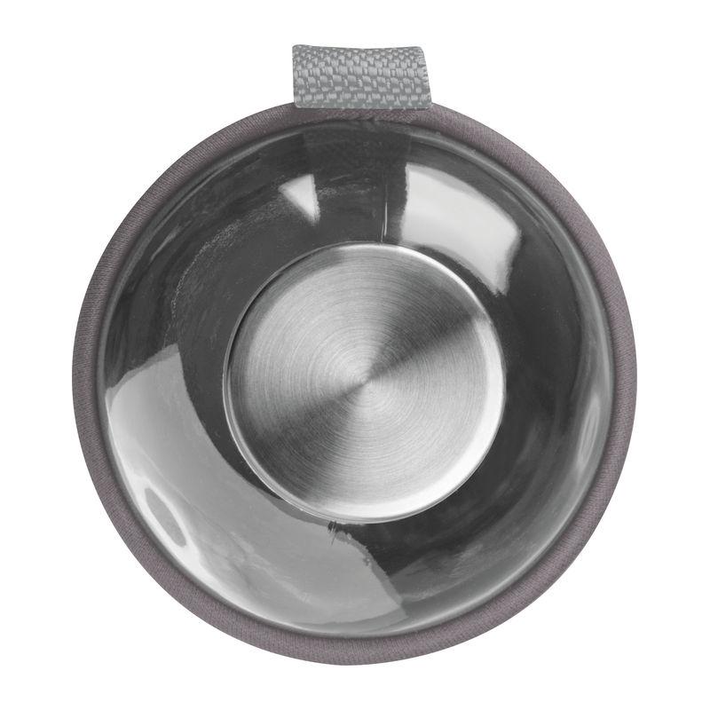Sticlă de 1 l cu husă neopren Gri