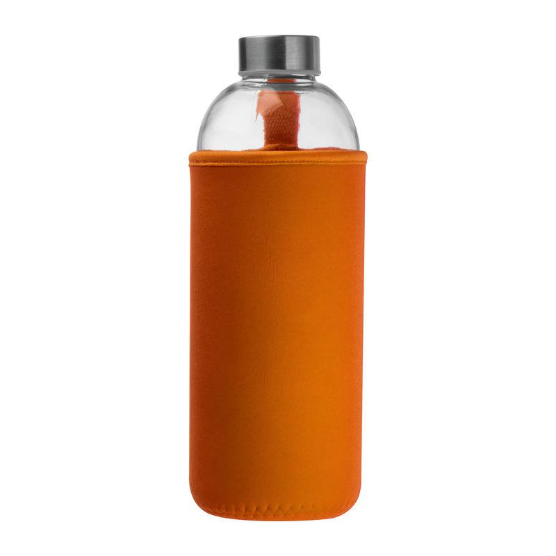 Sticlă de 1 l cu husă neopren Portocaliu