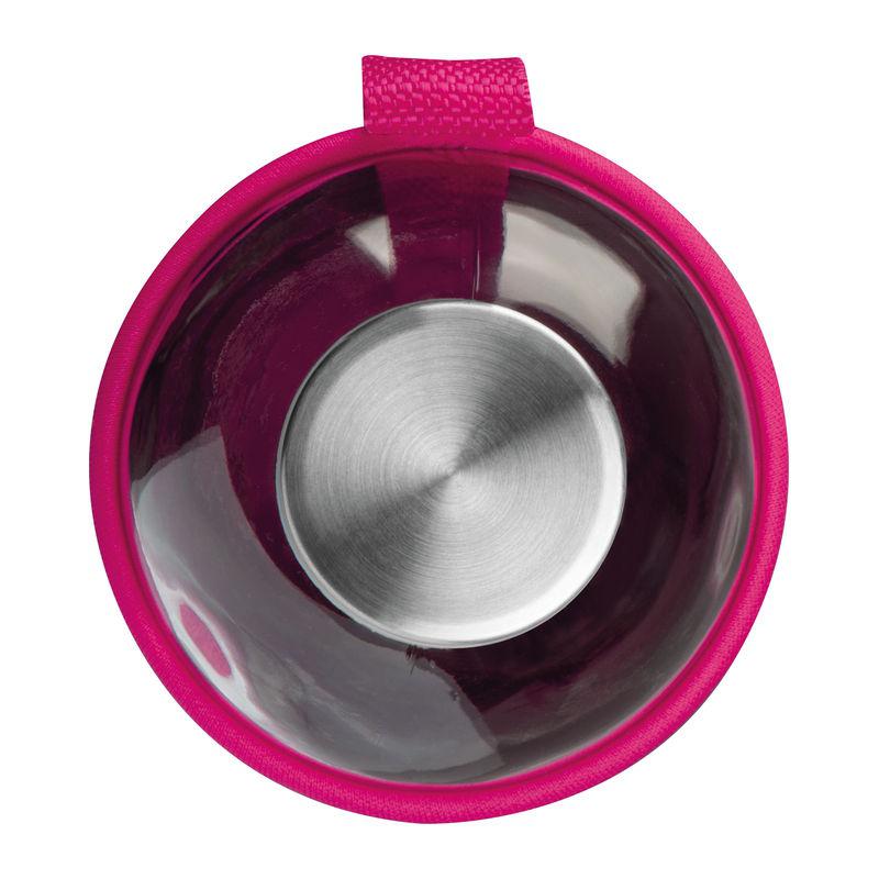 Sticlă de 1 l cu husă neopren Roz