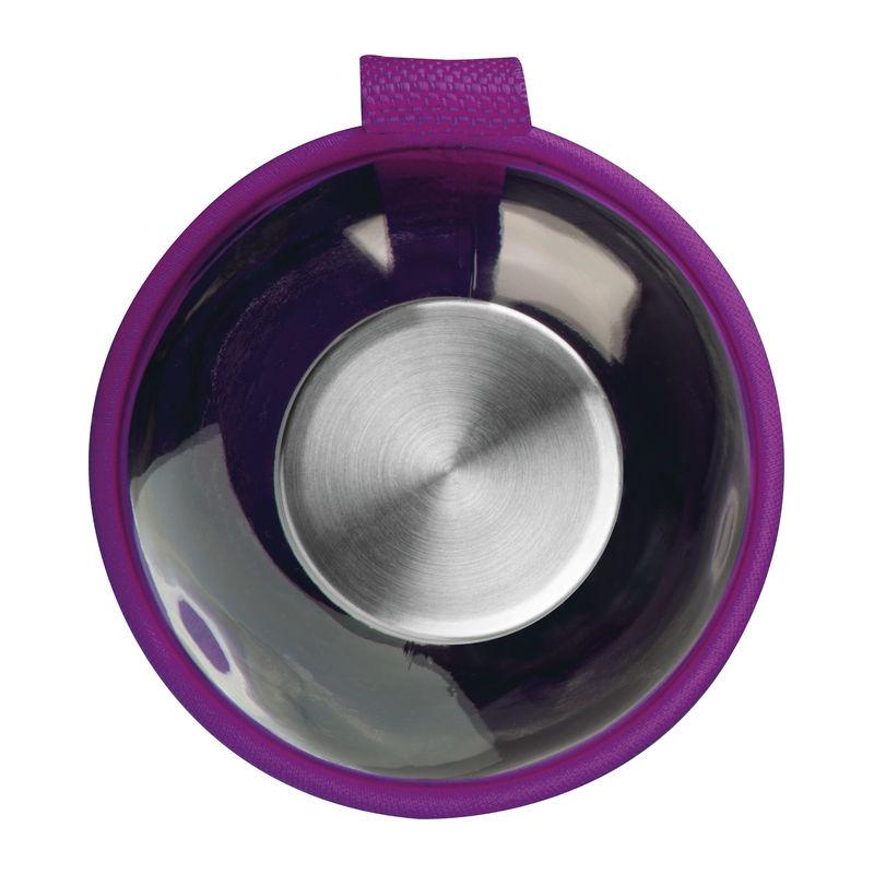 Sticlă de 1 l cu husă neopren Mov