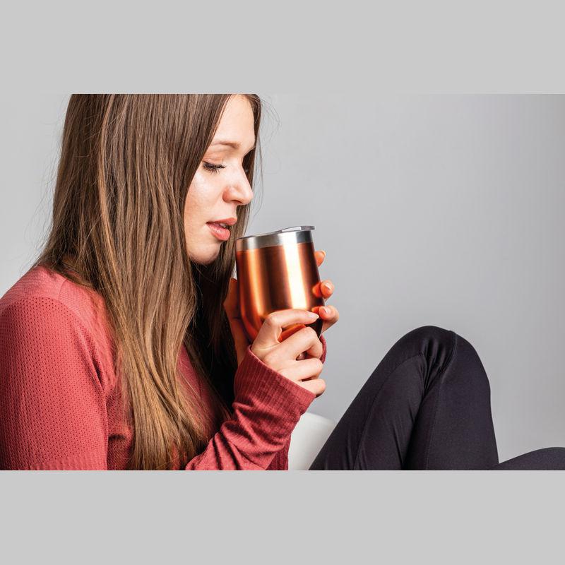 Pahar cu perete dublu 380 ml Rosu