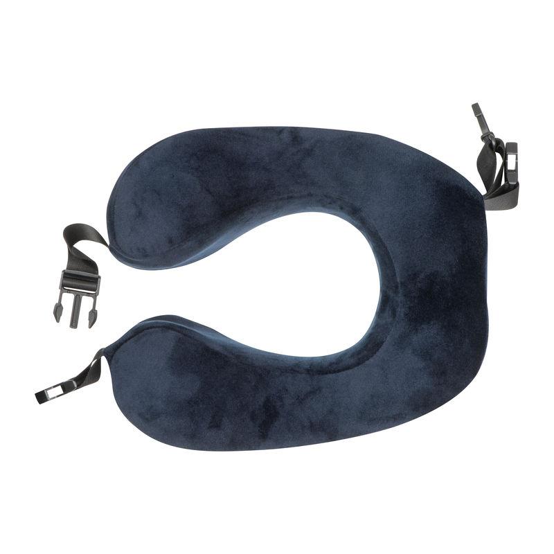 Pernă pentru gât din pluș Albastru Inchis