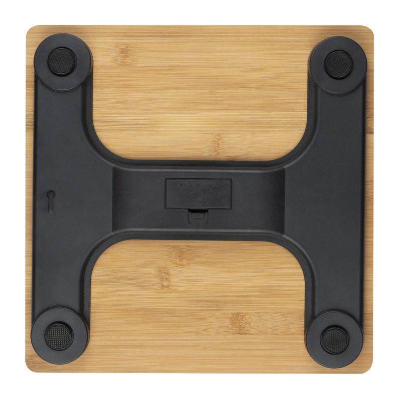 Cântar de persoane digital, din bambus Beige