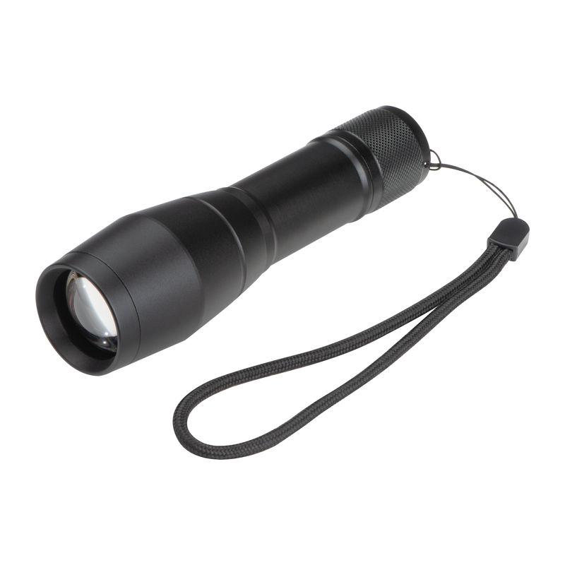 Lanternă LED, din aluminiu Negru
