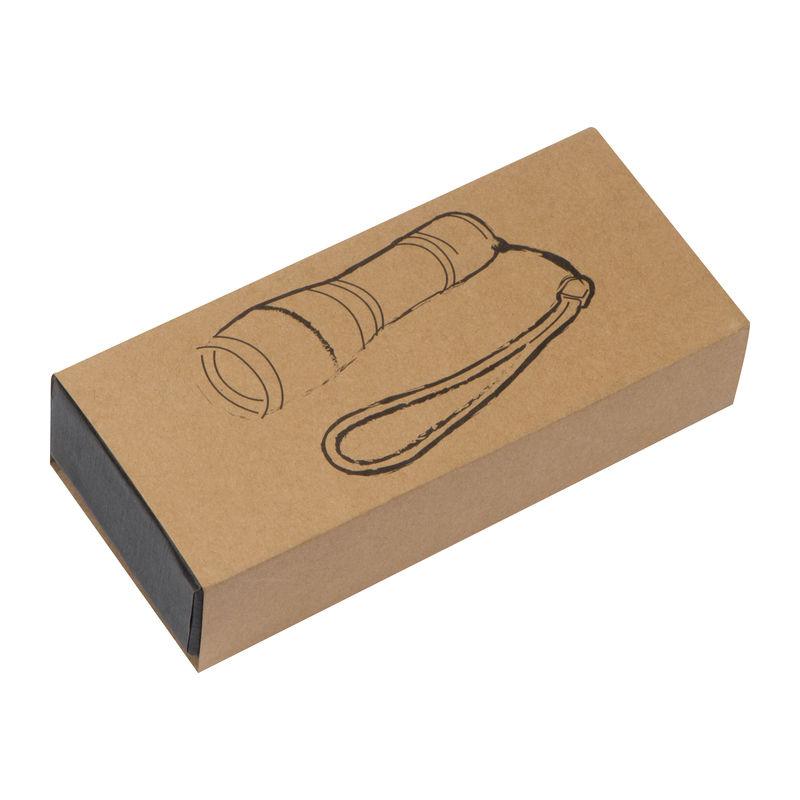 Lanternă LED, din aluminiu Negru