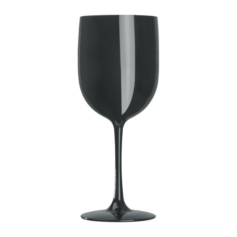 Pahar în formă de cupă, 460 ml Negru