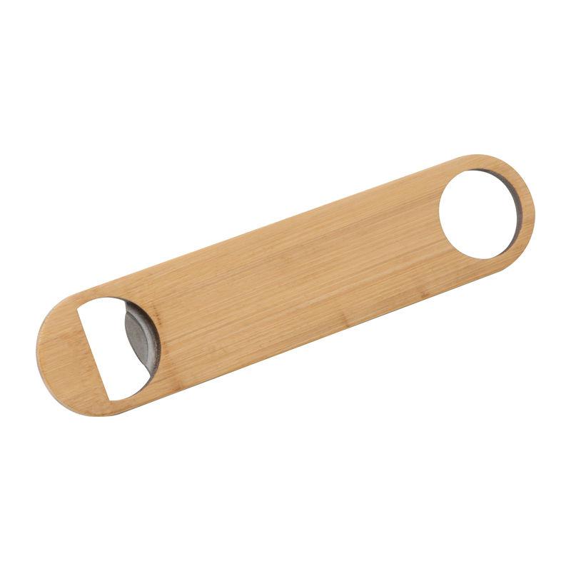 Desfăcător sticle cu mâner din bambus Beige