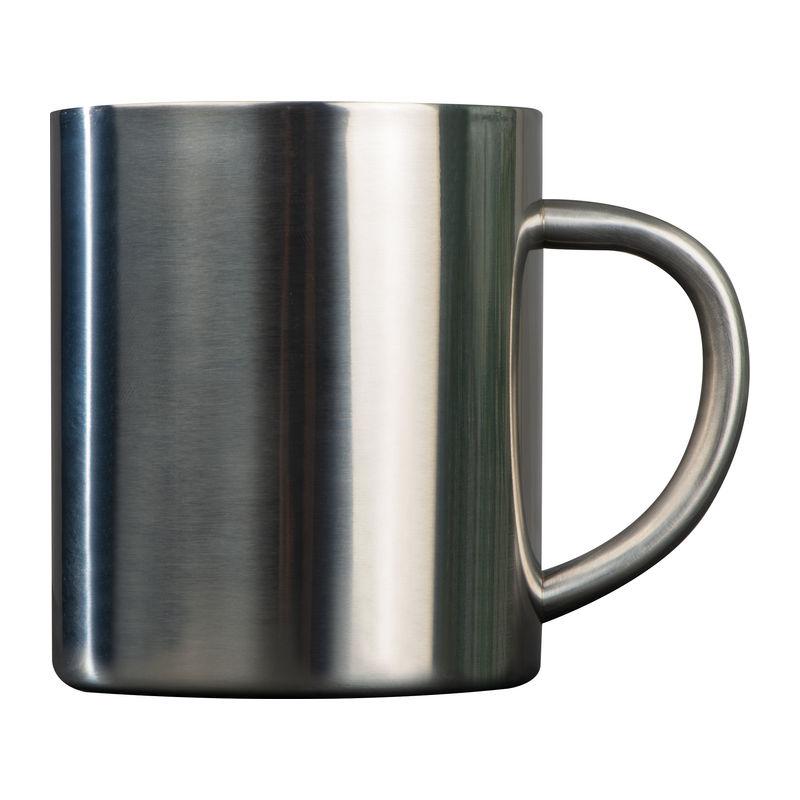 Cană metalică Gri