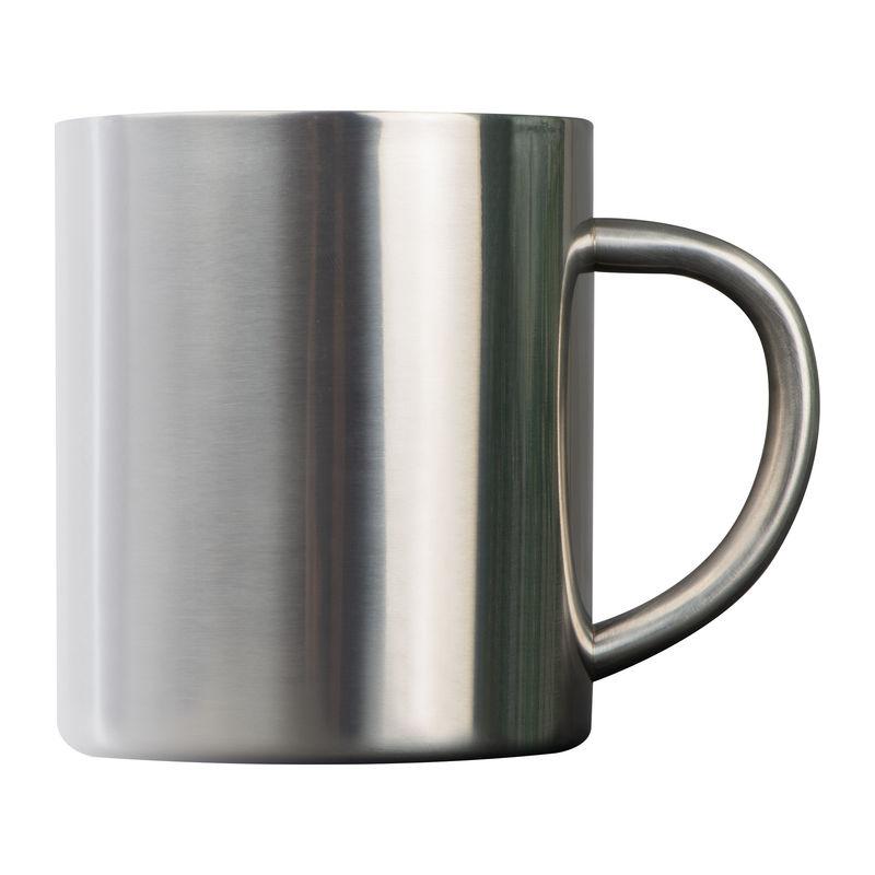 Cană metalică Gri
