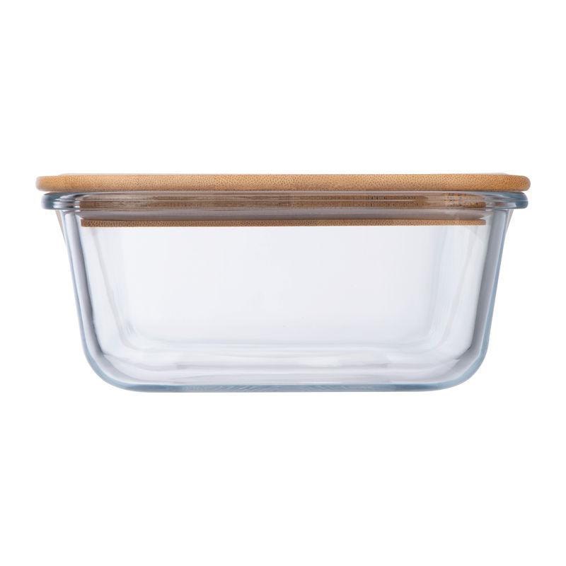 Caserolă cu capac din bambus Mixt