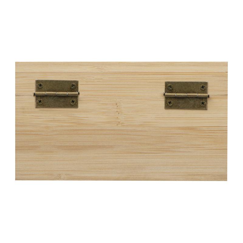 Cutie din bambus pentru ceai Beige