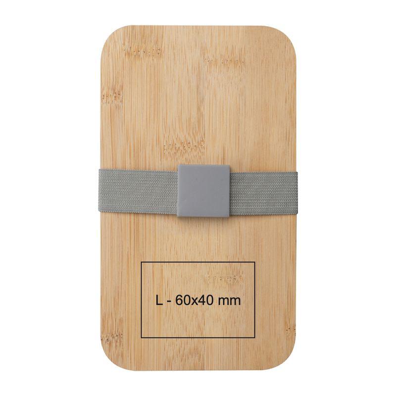 Caserolă cu două compartimente Gri