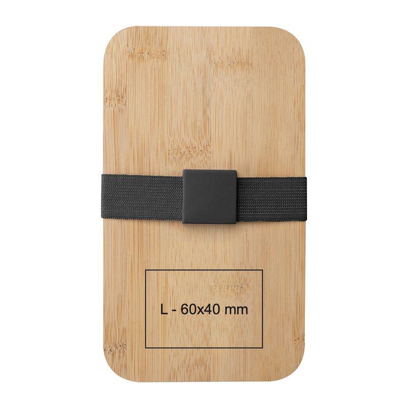 Caserolă cu două compartimente Negru