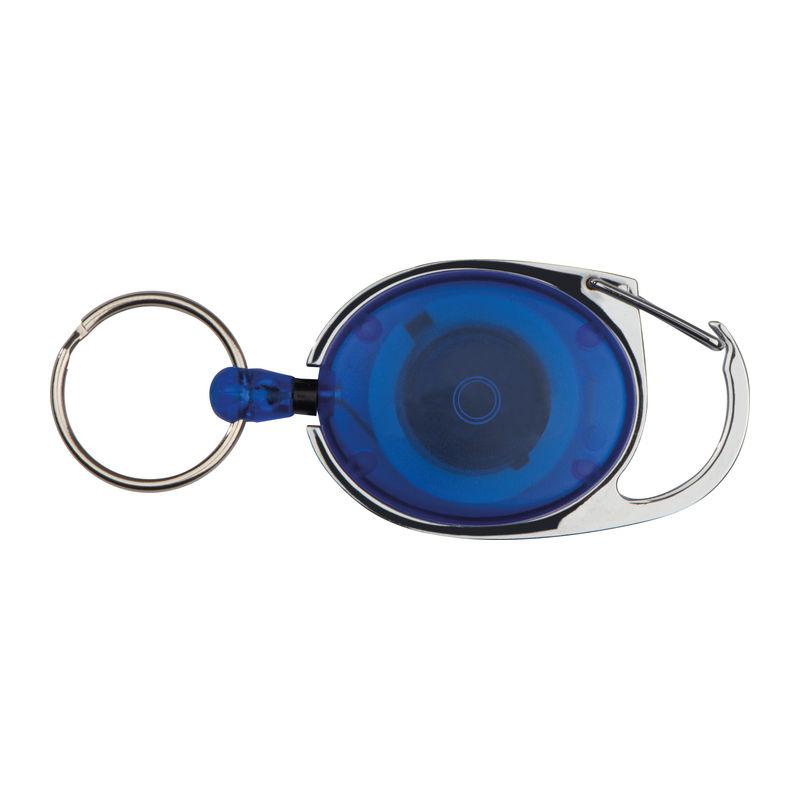 Breloc cu inel retractabil Orion Navy Blue