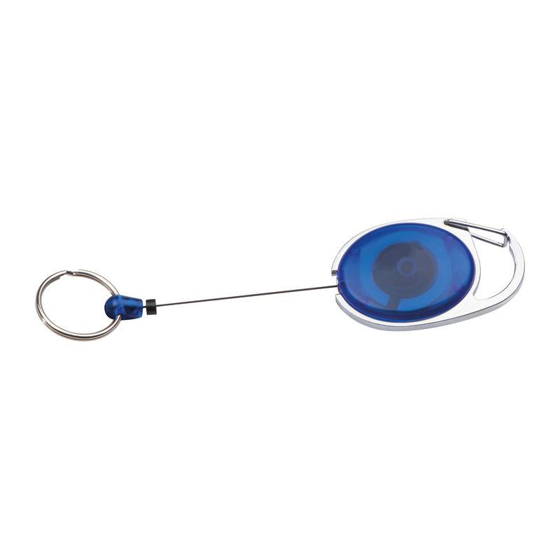 Breloc cu inel retractabil Orion Navy Blue