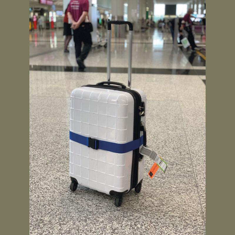 Curea bagaj reglabilă Orion Navy Blue Marime universala