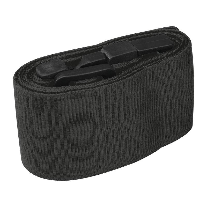 Curea bagaj reglabilă Negru Marime universala