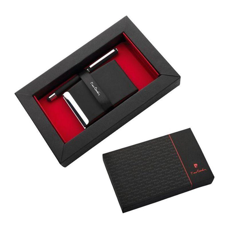 Set portcard și pix CONCORDE Negru