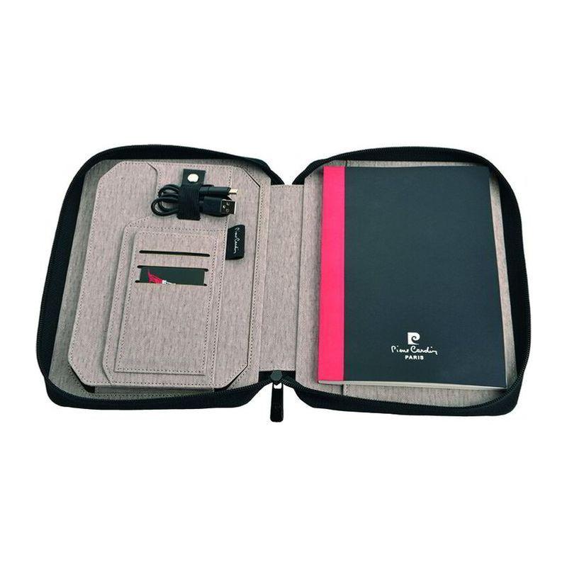 Mapă A5, cu acumulator 4000 mAh SORBONNE Gri