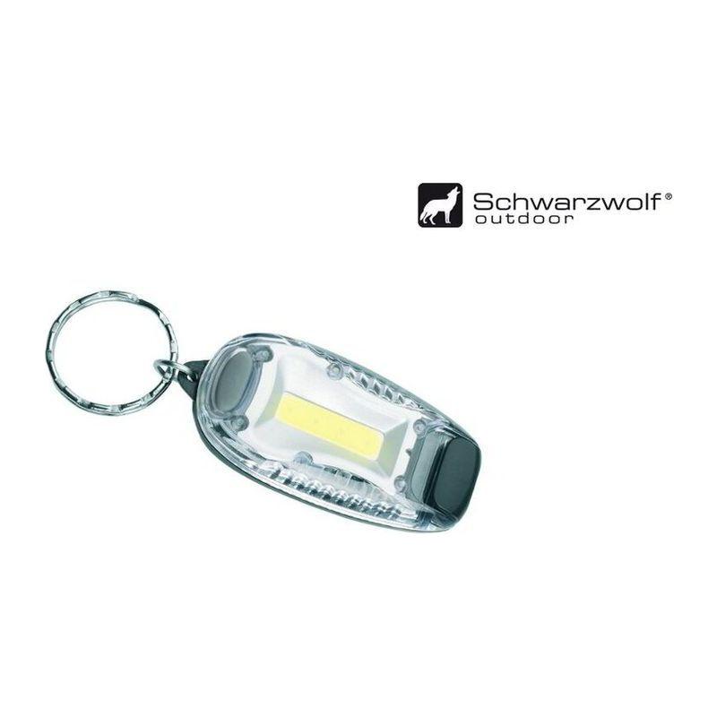 Lanternă de siguranță cu diodă COB POSO Gri-Argintiu
