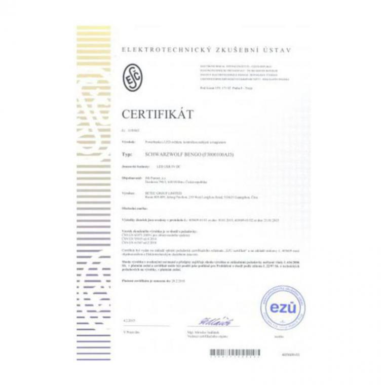 Powerbank BENGO Negru S