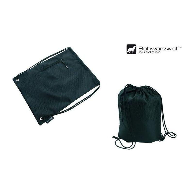 Geantă practică cu șnur NUNAVUT Negru