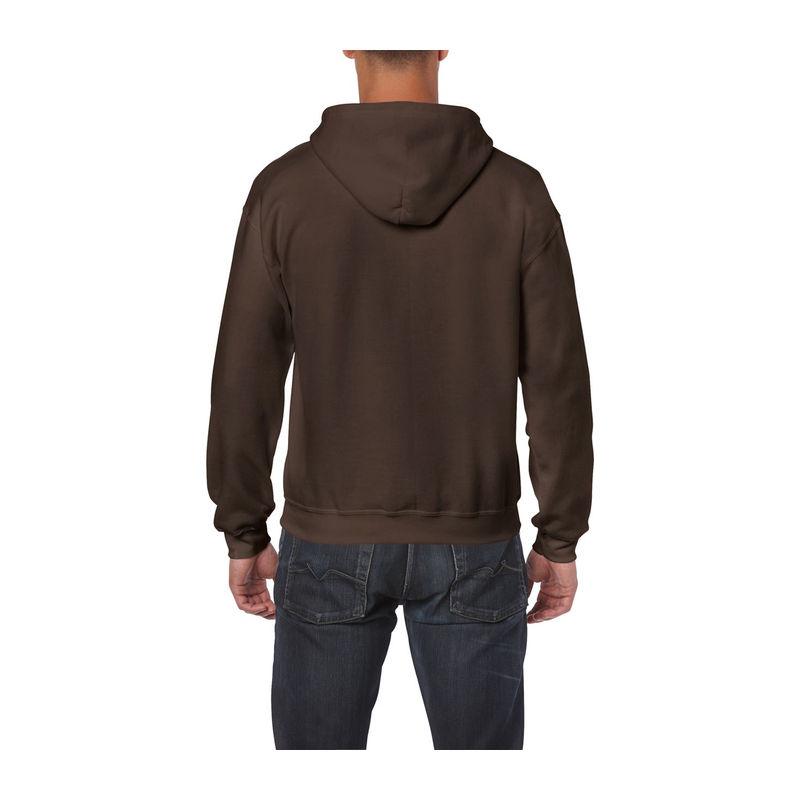 Hanorac cu fermoar de damă GI18600 Maro XL