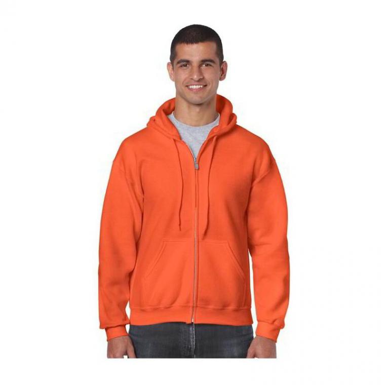 Hanorac cu fermoar de damă GI18600 Portocaliu XL