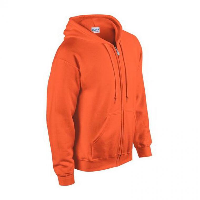 Hanorac cu fermoar de damă GI18600 Portocaliu S