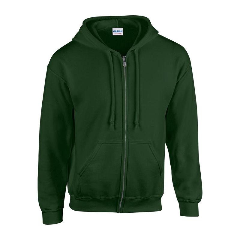 Hanorac cu fermoar de damă GI18600 Verde S