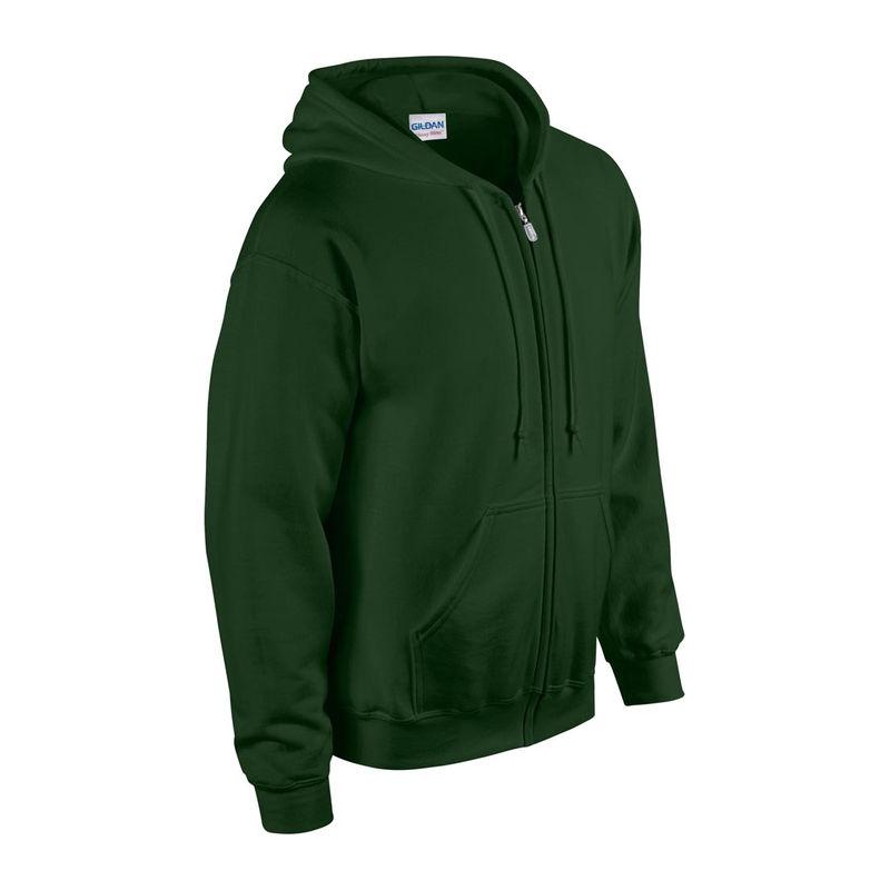 Hanorac cu fermoar de damă GI18600 Verde S