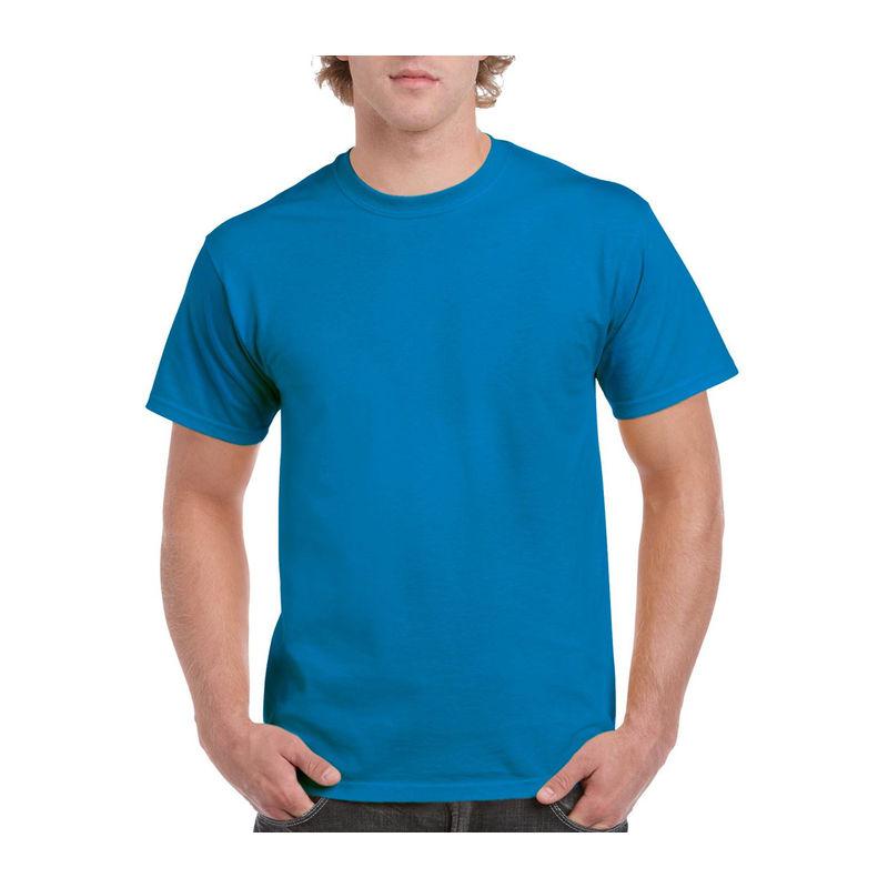 Tricou mânecă scurtă unisex GI2000 Albastru 5XL