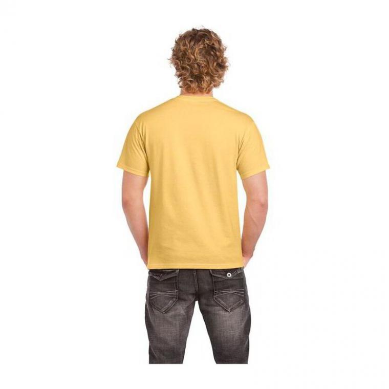 Tricou mânecă scurtă unisex GI2000 Galben XXL