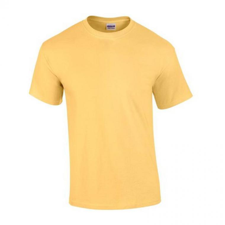 Tricou mânecă scurtă unisex GI2000 Galben XXL