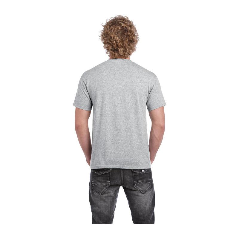 Tricou mânecă scurtă unisex GI2000 Gri 4XL