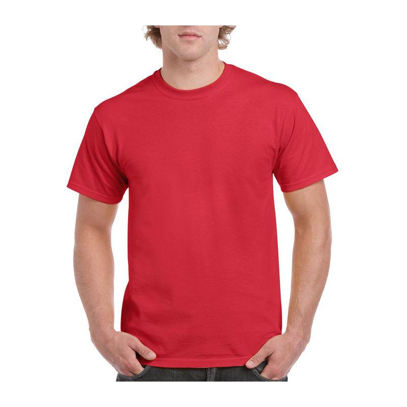 Tricou mânecă scurtă unisex GI2000 Rosu