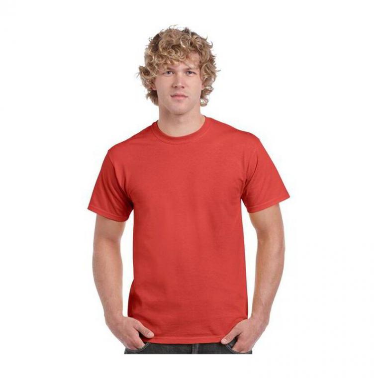 Tricou mânecă scurtă unisex GI2000 Rosu XL