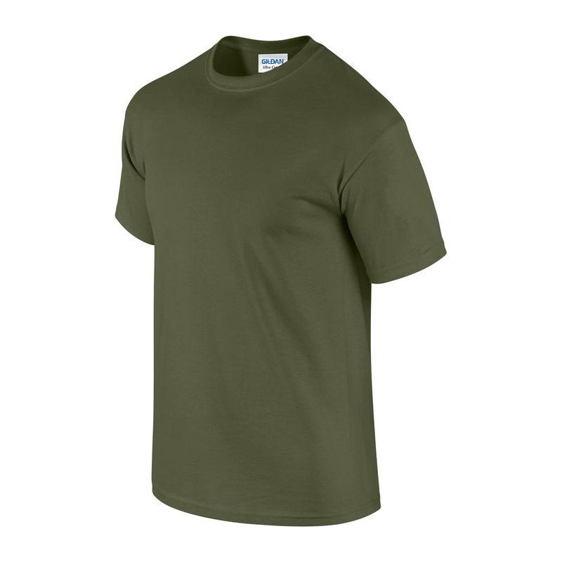 Tricou mânecă scurtă unisex GI2000 Verde 4XL