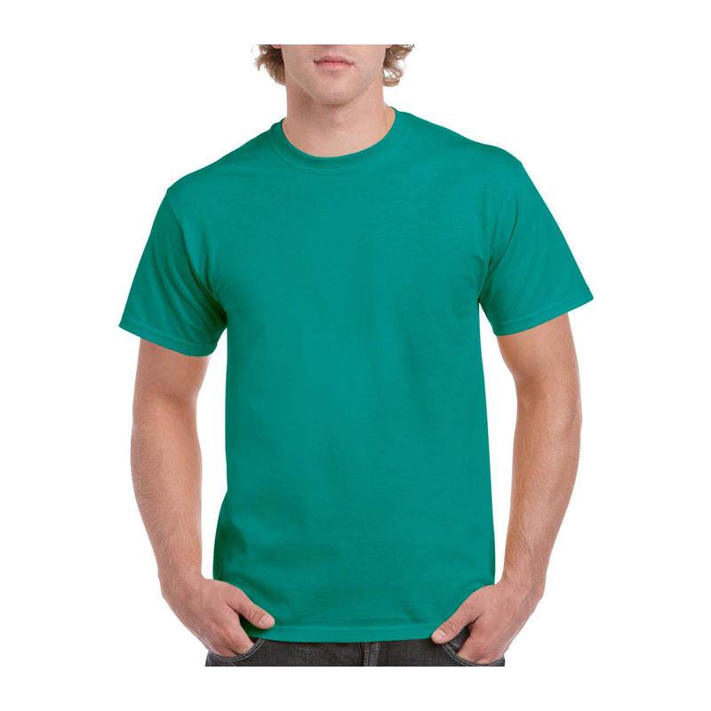 Tricou mânecă scurtă unisex GI2000 Verde 5XL