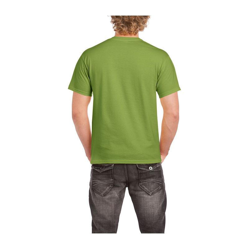 Tricou mânecă scurtă unisex GI2000 Verde 4XL