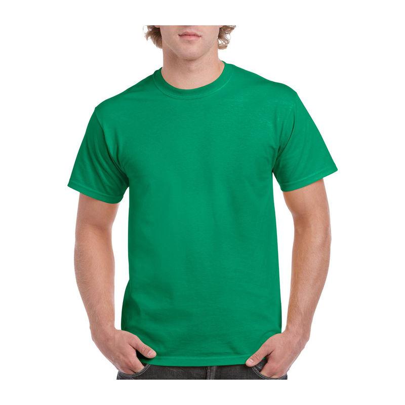 Tricou mânecă scurtă unisex GI2000 Verde 4XL