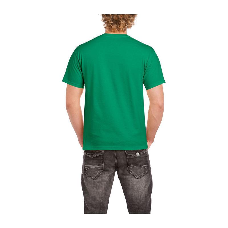 Tricou mânecă scurtă unisex GI2000 Verde 4XL