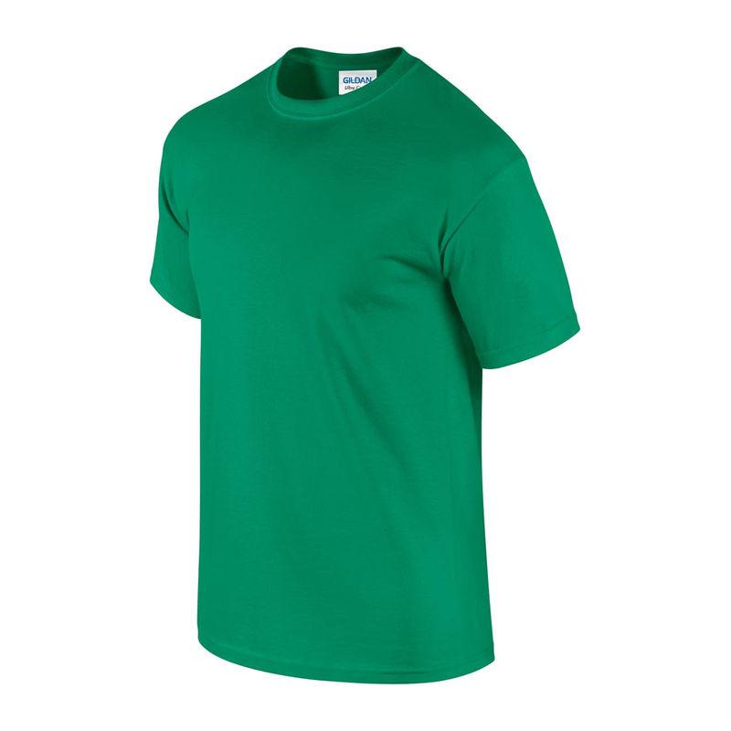 Tricou mânecă scurtă unisex GI2000 Verde 4XL