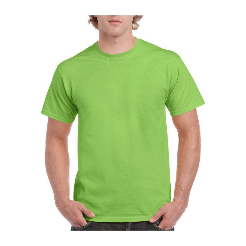 Tricou mânecă scurtă unisex GI2000 Verde 4XL