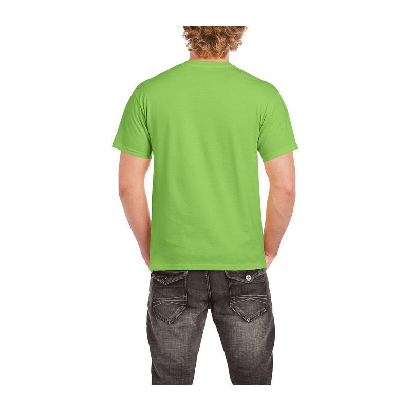 Tricou mânecă scurtă unisex GI2000 Verde 4XL