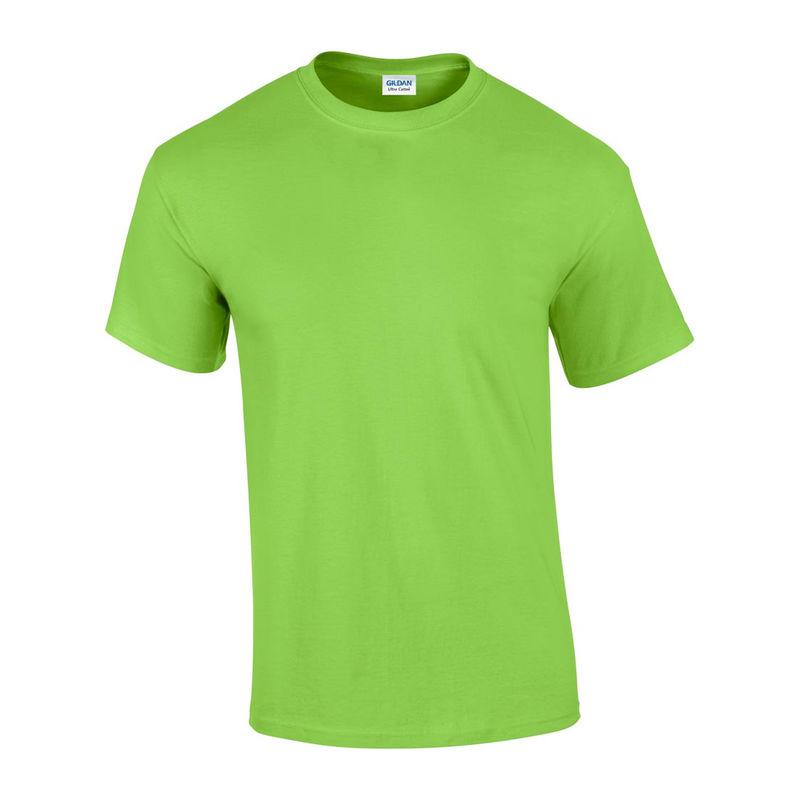 Tricou mânecă scurtă unisex GI2000 Verde 4XL