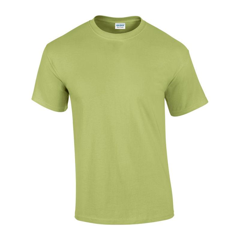 Tricou mânecă scurtă unisex GI2000 Verde 4XL